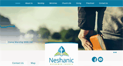 Desktop Screenshot of neshanicreformedchurch.org